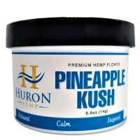 Huron Hemp - CBD Flower - Pineapple Kush 0.5oz - Relaxing Effects